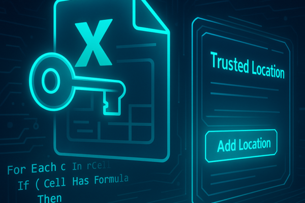 Trusted Locations ExcelLab